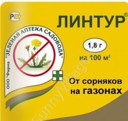 Herbicide Lintur: bruksanvisning