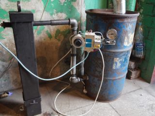 Pašdarināmo aukstās kūpināšanas dūmu ģenerators