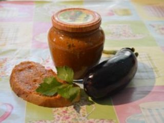 Aubergine kaviar, som i butikken