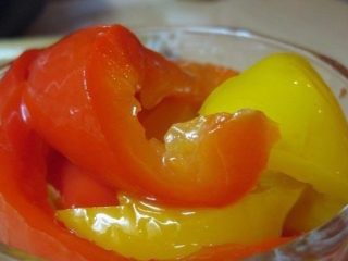 Pepper lecho uten tomater for vinteren