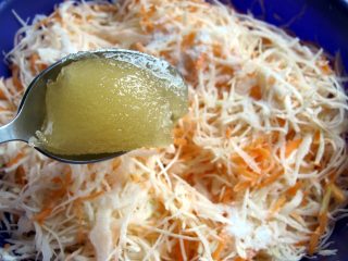 Sauerkraut dengan resipi madu
