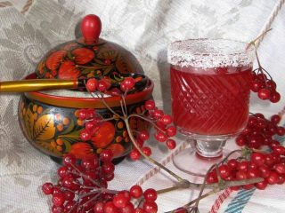 Viburnumin tinktuura vodkalla: resepti