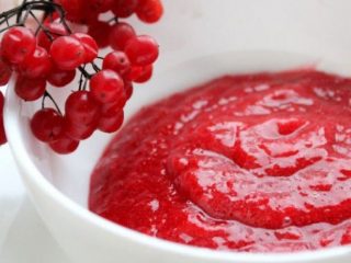 Viburnum uogienė žiemai: paprasti receptai