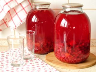 Viburnum kompots: recepte