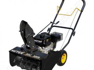 Bensin snøfreser Huter sgc 3000 - egenskaper