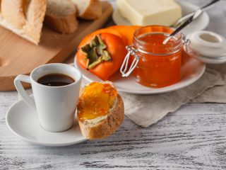 Persimonų uogienė - receptas su nuotrauka