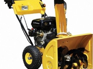 Snøfreser Huter SCG 8100c på spor