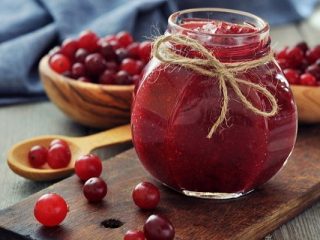 Dzērveņu ievārījums - receptes ziemai