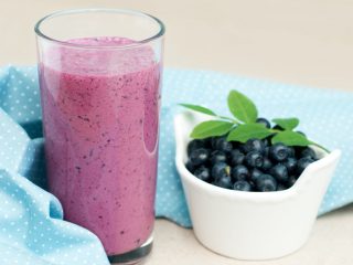 Blåbær smoothie