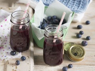 Blåbærjuice
