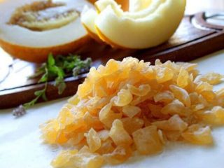 Kandisert melon hjemme