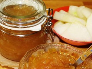 Melon syltetøy for vinteren