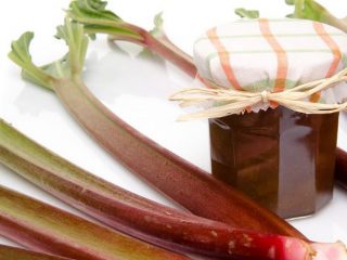 Rabarberu ievārījums ar apelsīnu