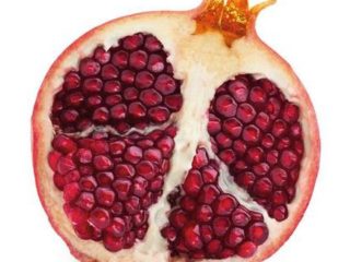 Granāts bez sēklām: griezta fotogrāfija, noderīga, atsauksmes