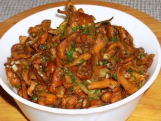 Korean kantarellit talveksi