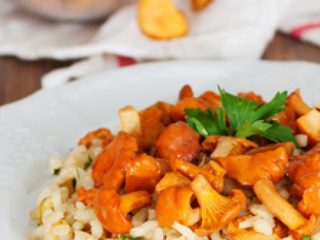 Risotto ar gailenēm: receptes ar fotogrāfijām