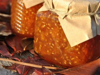 Dzeltenās aveņu ievārījuma receptes