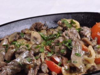 Paistettuja shiitake-reseptejä