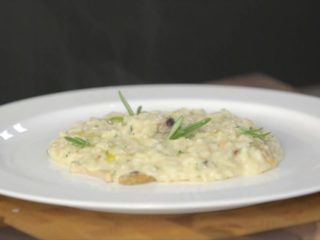 Risotto su grybais: receptai su nuotraukomis