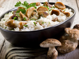 Ris med porcini sopp: oppskrifter med bilder