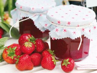 Resipi Jam Strawberry Mint