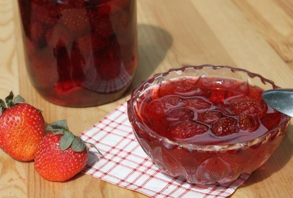 Mermelada de fresa congelada: receta