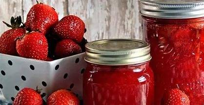 Mứt dâu với Gelatin