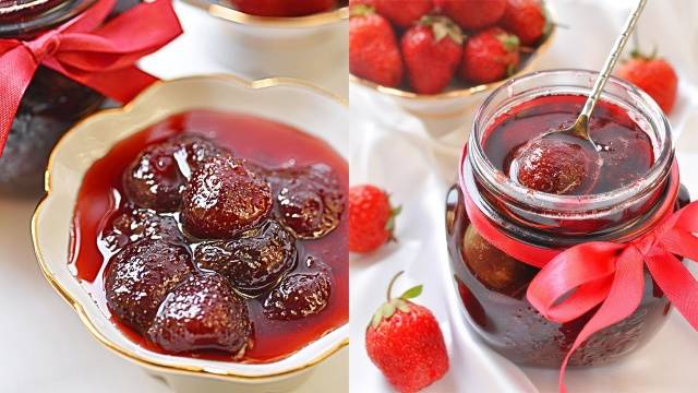 Mermelada de fresa cinco minutos
